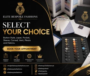 Read more about the article Discover a World of Choices in a Tailor Suit from Elite Bespoke Solutions