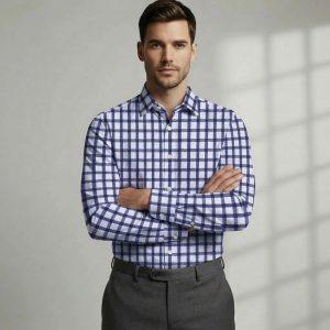 Checked Custom Tailored Shirt