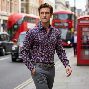 Printed Custom Tailored Shirt