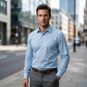 Solid Custom Tailored Shirt